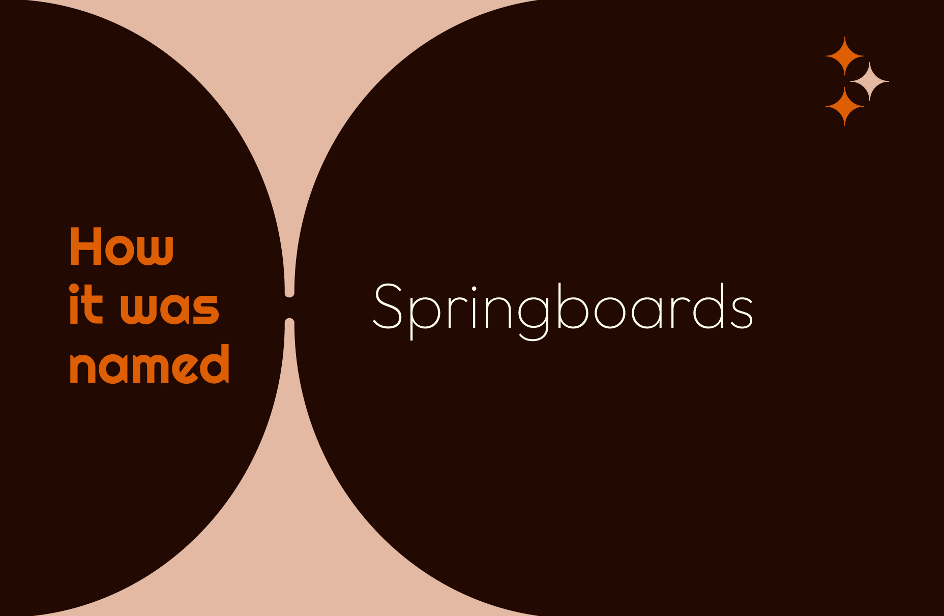How it was named: Springboards